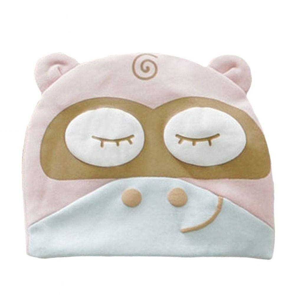 Gorro Fantasia Para Bebê 17x14cm Hippo Rosa