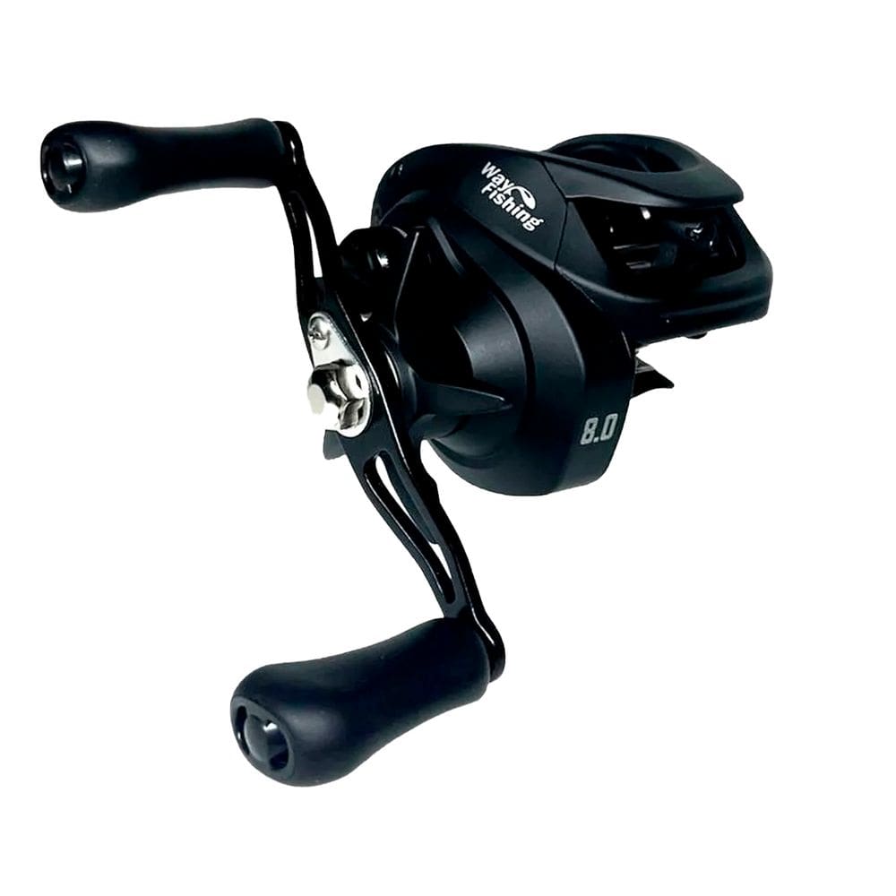 Carretilha Way Fishing Fusion Pro 6000 Rec 8.0:1 Drag 12kg 6 Rolamentos