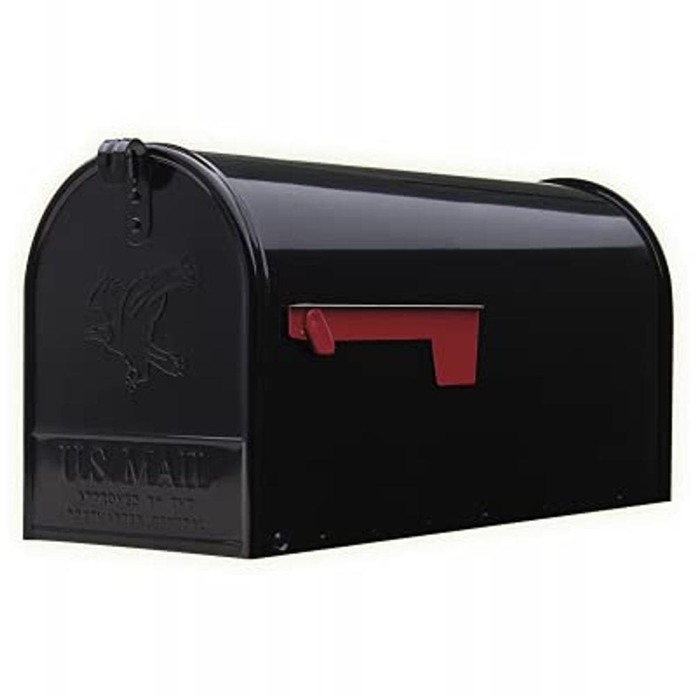 Buzón Gibraltar E1600BAM Elite para Poste, Grande, Negro
