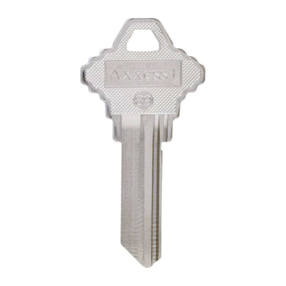 Llave en blanco Hillman 89 SC8 de un solo lado para cerraduras Schlage