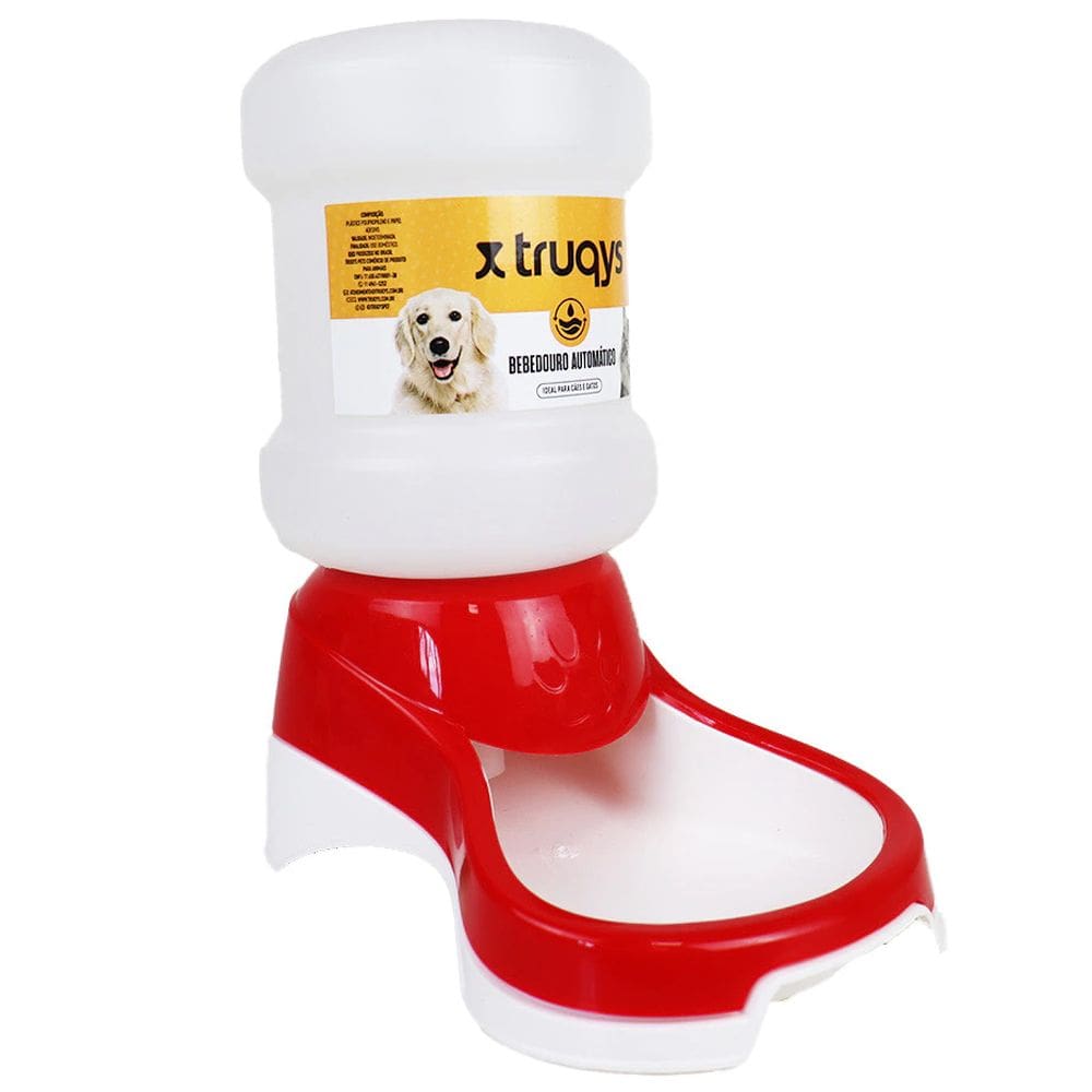 Bebedouro Cachorro Gato Galão Automático 2 Litros Truqys