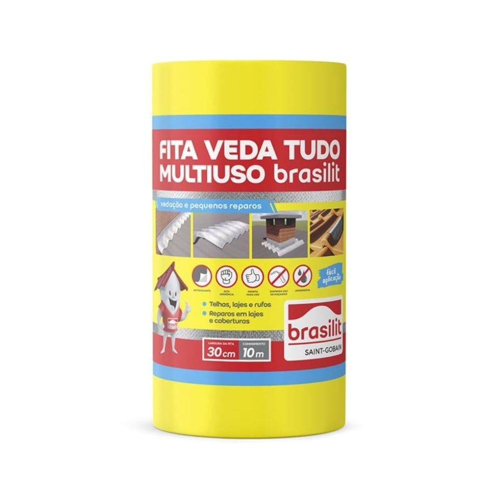 Fita Multiuso 30Cmx10M Brasilit