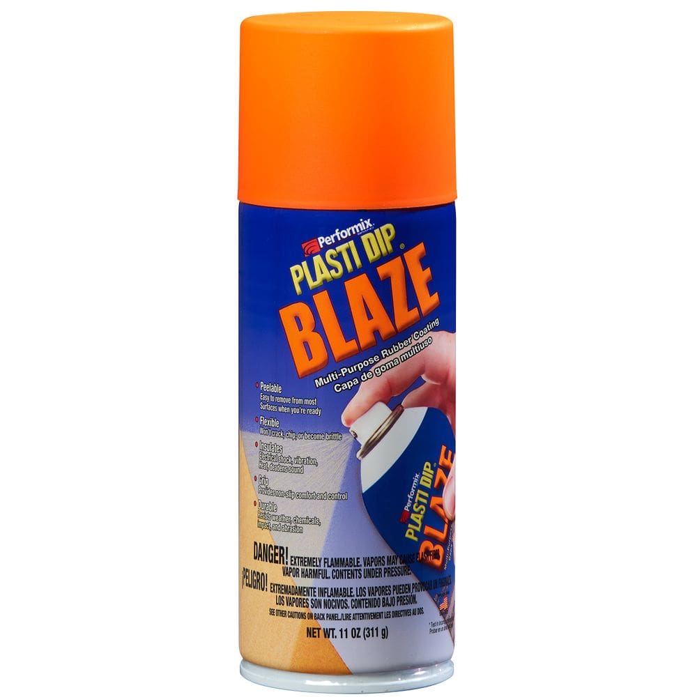 Tinta spray Plasti Dip Matte 325 ml (laranja), ajuste universal