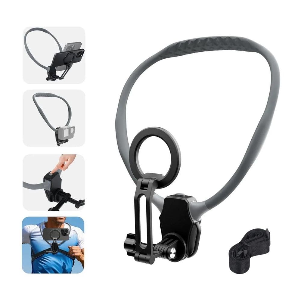 Suporte Magnético Alça De Pescoço Para Celular Smartphone
