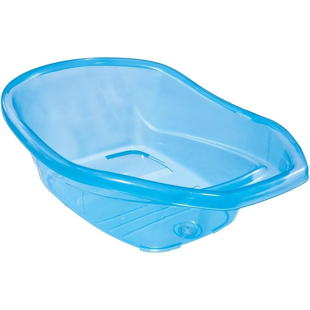 Banheira Universal Para Bebê Transparente Azul Tutti Baby