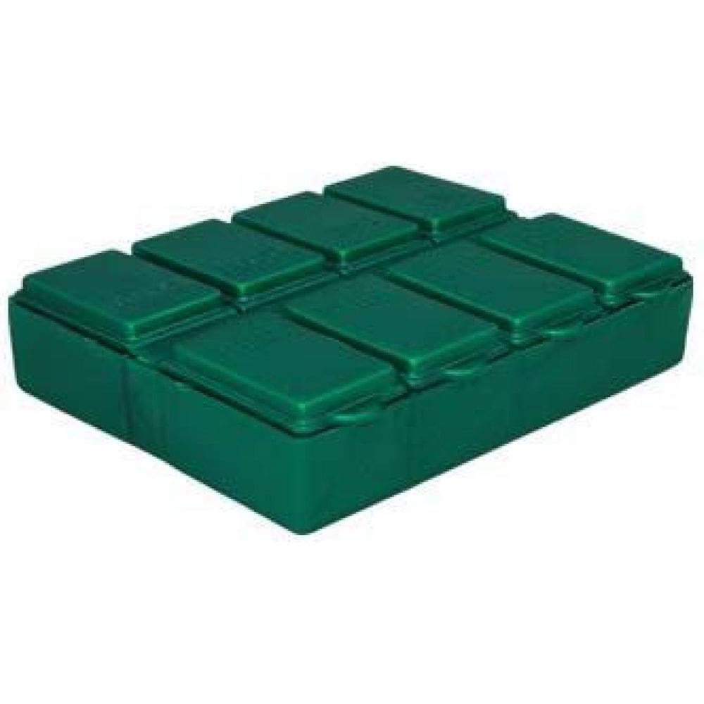 Kit 2 Porta Comprimido Verde Plástico