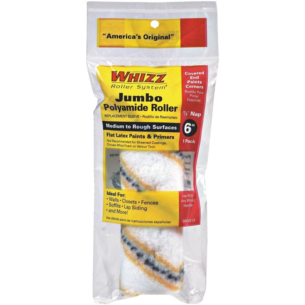 Tampa de rolo de pintura WORK TOOLS INTERNATIONAL 6” Jumbo Gold Stripe