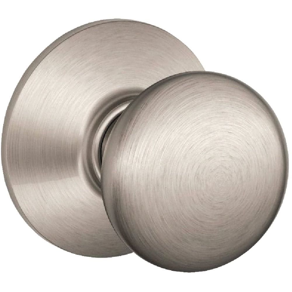 Fechadura de porta SCHLAGE F10 Plymouth Satin Nickel Passage