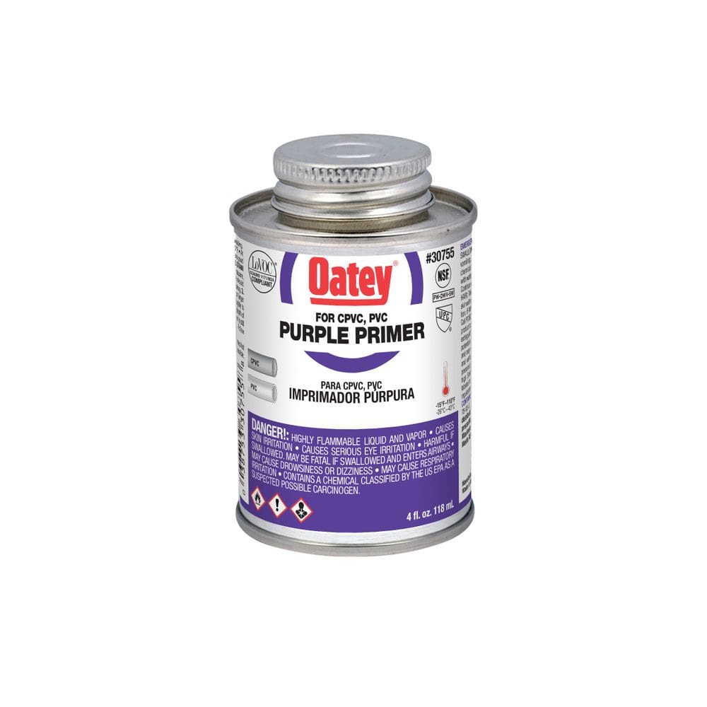 Primer de PVC Oatey G30755 118 ml Roxo Série 903