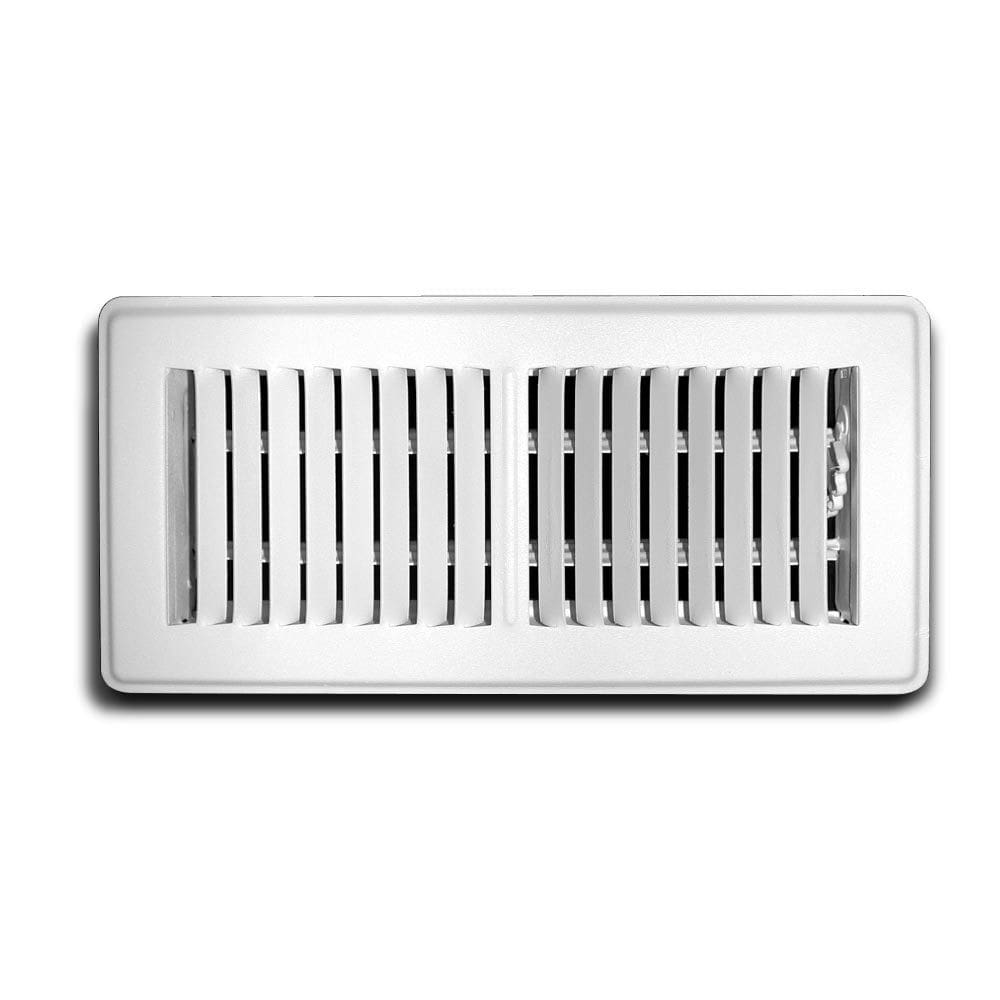 Rejilla de Suministro para Piso Truaire C150MWT 10x4 Blanca