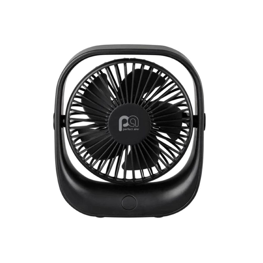 Ventilador USB Recarregável PerfectAire 1pafd5r Preto 5W