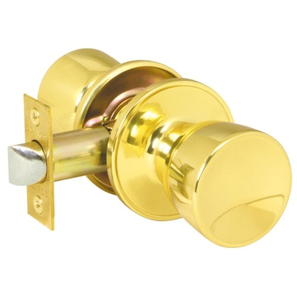 Fechadura de passagem Schlage Byron J-Series Passage Lock em latão brilhante