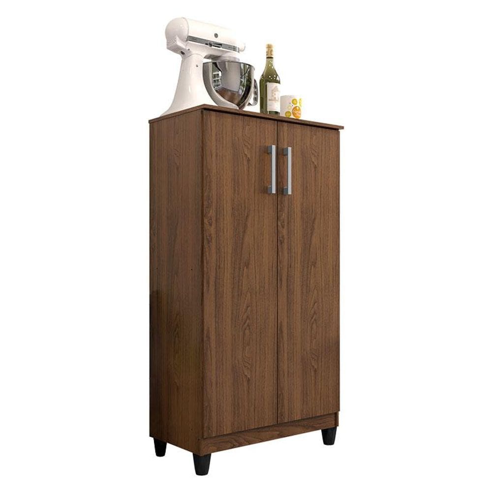 Armário Multiuso Brisa Nogueira Fosco - Kits Paraná