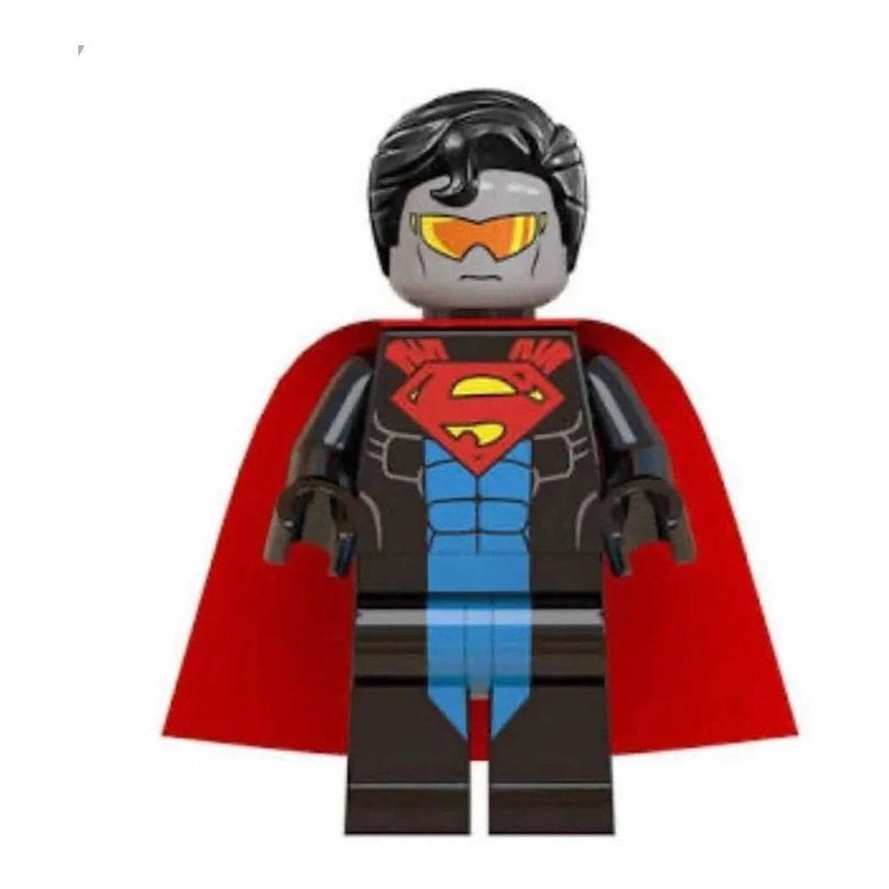 Boneco Blocos De Montar Eradicator Superman Dc