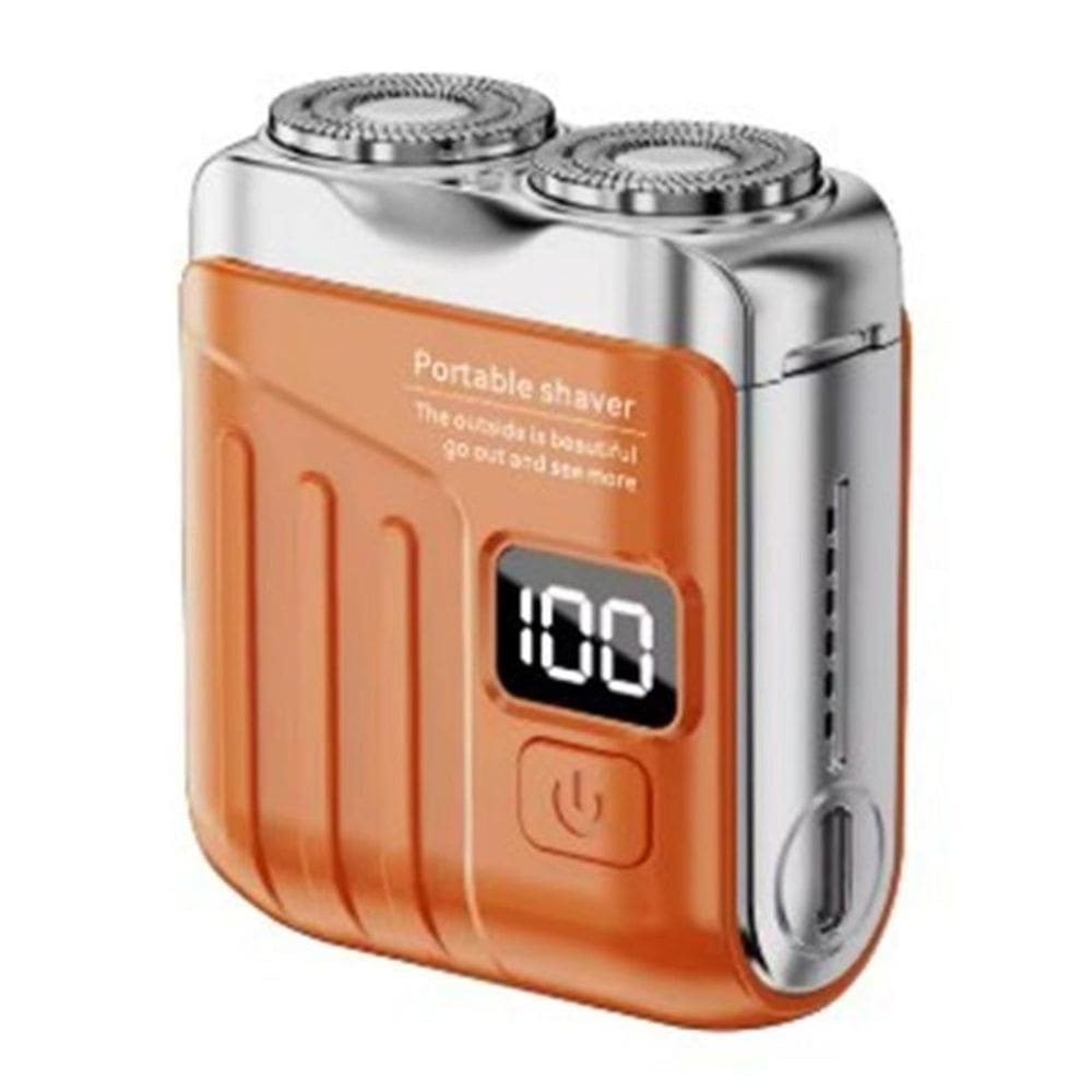 Mini Barbeador Elétrico Navalha 2 Navalhas Prova D Agua