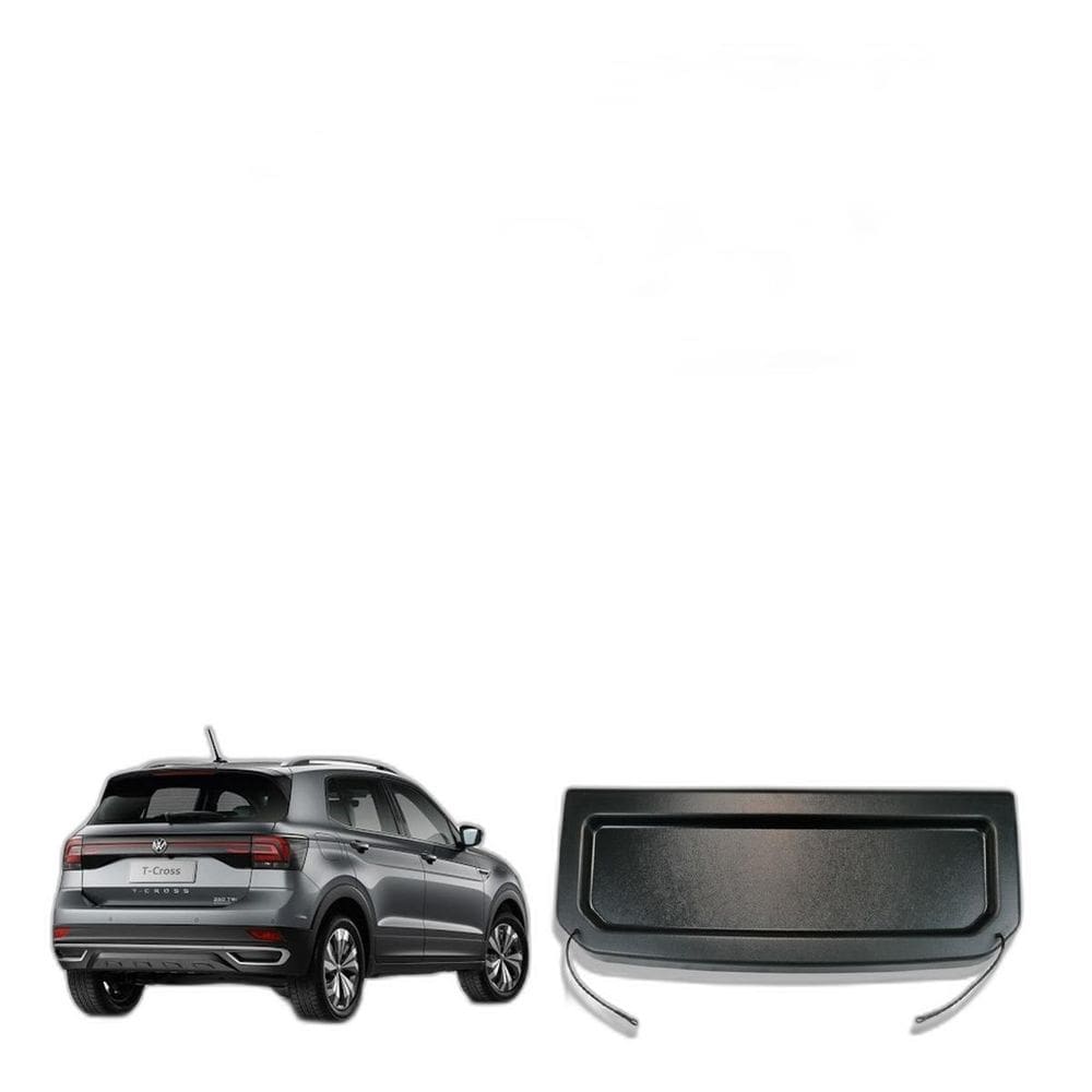 Tampão Porta Malas Bagageiro Vw T-Cross Todos Preto
