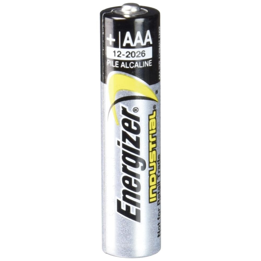 Pilas Alcalinas AAA Energizer Industrial Paquete de 24, 1.5V
