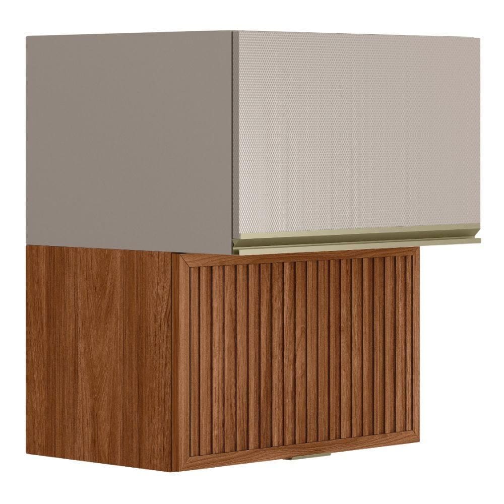 Armario Aereo Basculante Ripado 2P 60 cm MDF Proenca Demartez