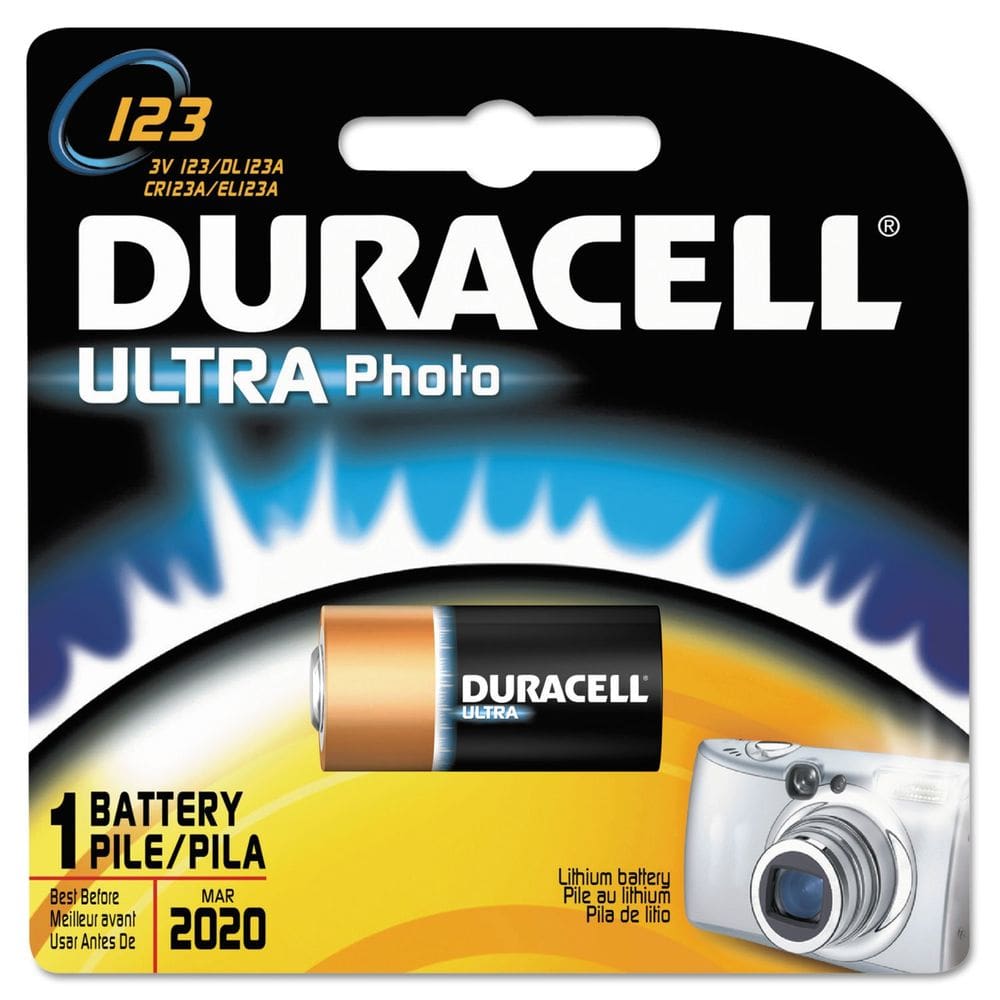 Bateria Duracell DL123 M3 Lithium Photo 3V