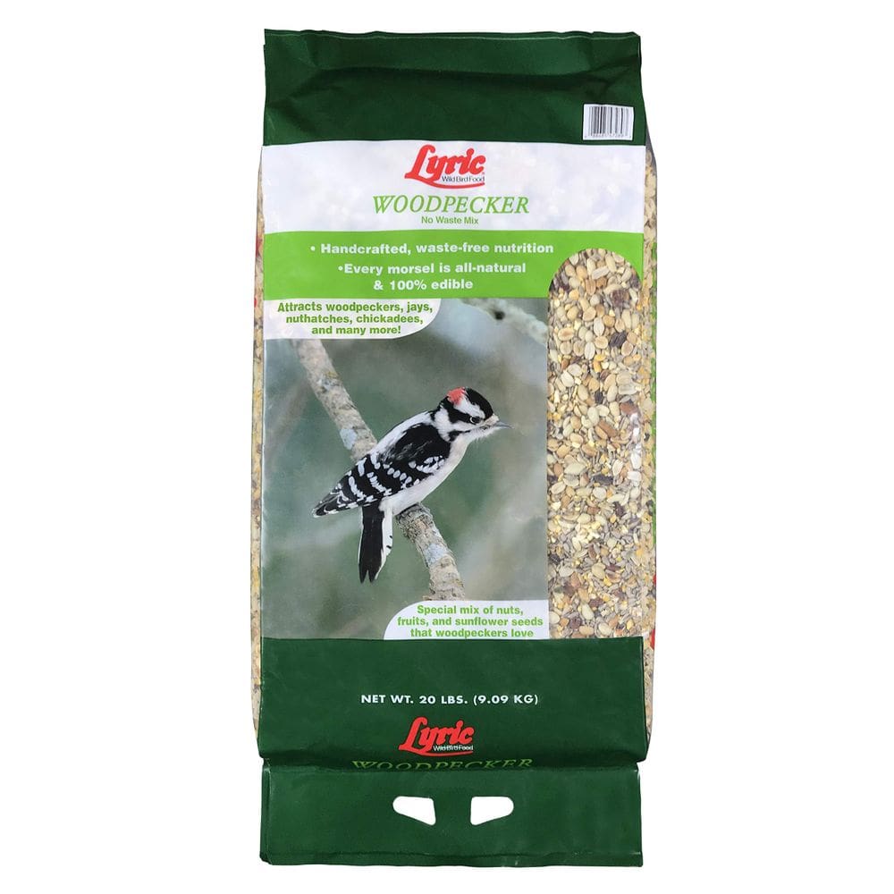 Bolsa de 9 kg com mistura de nozes e frutas Bird Seed Lyric Woodpecker