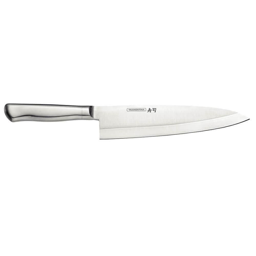 Faca Deba Tramontina Sushi Diamond com Lâmina e Cabo em Aço Inox 8” 24241008