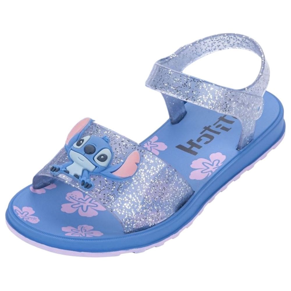 Sandalia Infantil Grendene Diney Kids To Play Stitch
