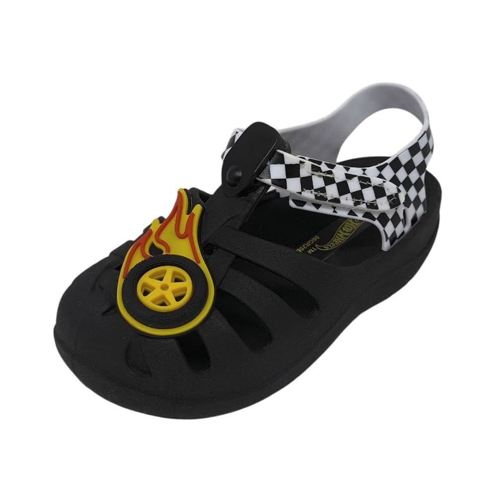 Babuche Infantil Menino Conforto Leve Hot Wheels Speed