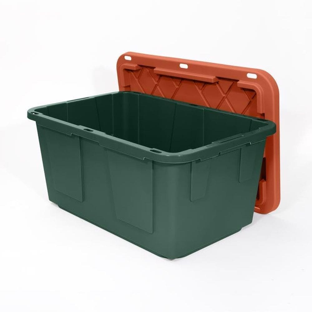 Contenedor de Almacenamiento GREENMADE Pro Grado 102 L Verde/Rojo 37x52x77 cm