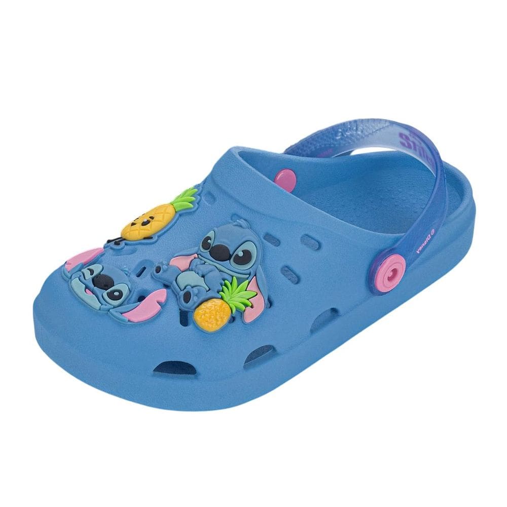 Babuche Infantil Menina Facil Calce Conforto Disney Stitch