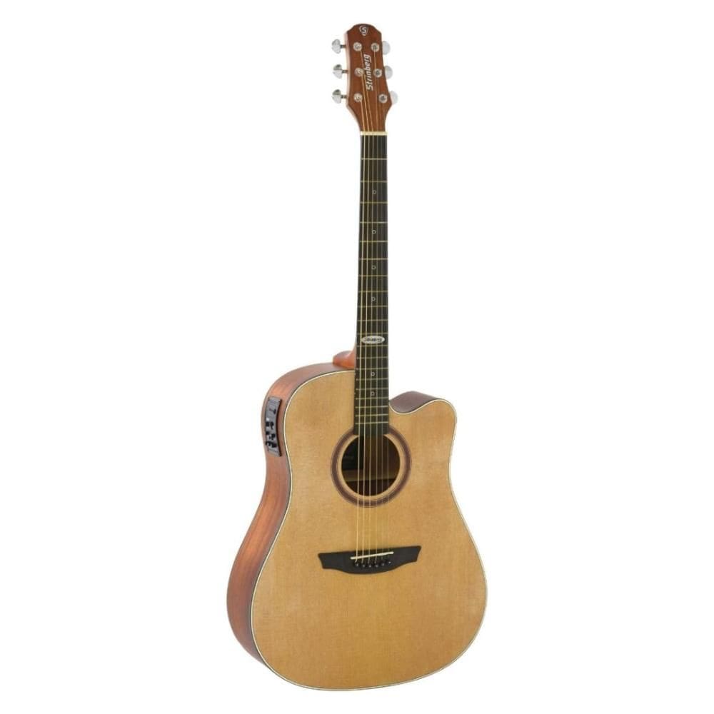 Violao Eletrico Strinberg SD200C Aco Natural Satin