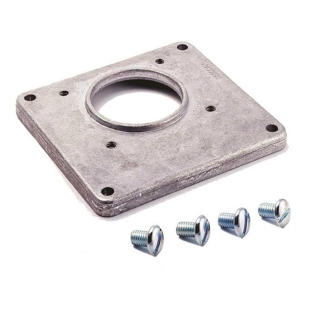 Luminária de encanamento Eaton DS900AP Hub Adapter Kit de 6,35 cm fundida sob pressão