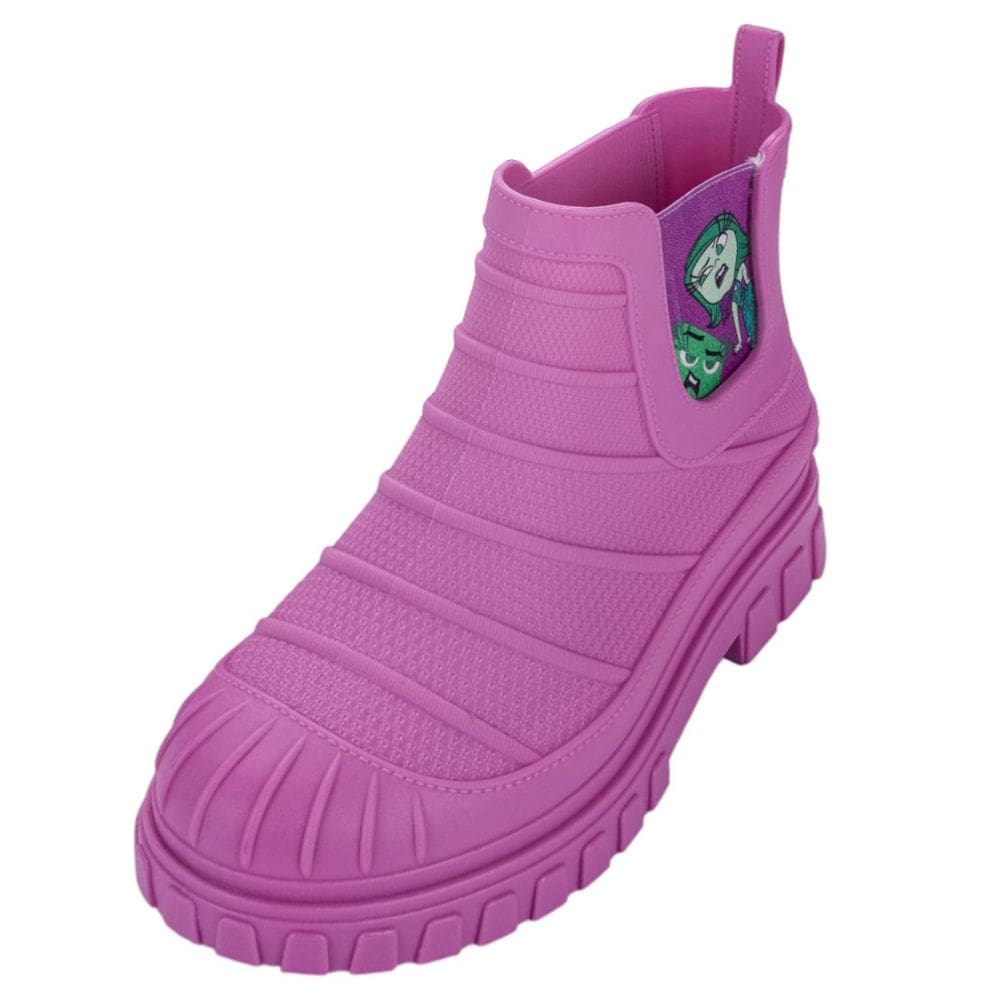 Bota Infantil Menina Impermeavel Disney Divertidamente