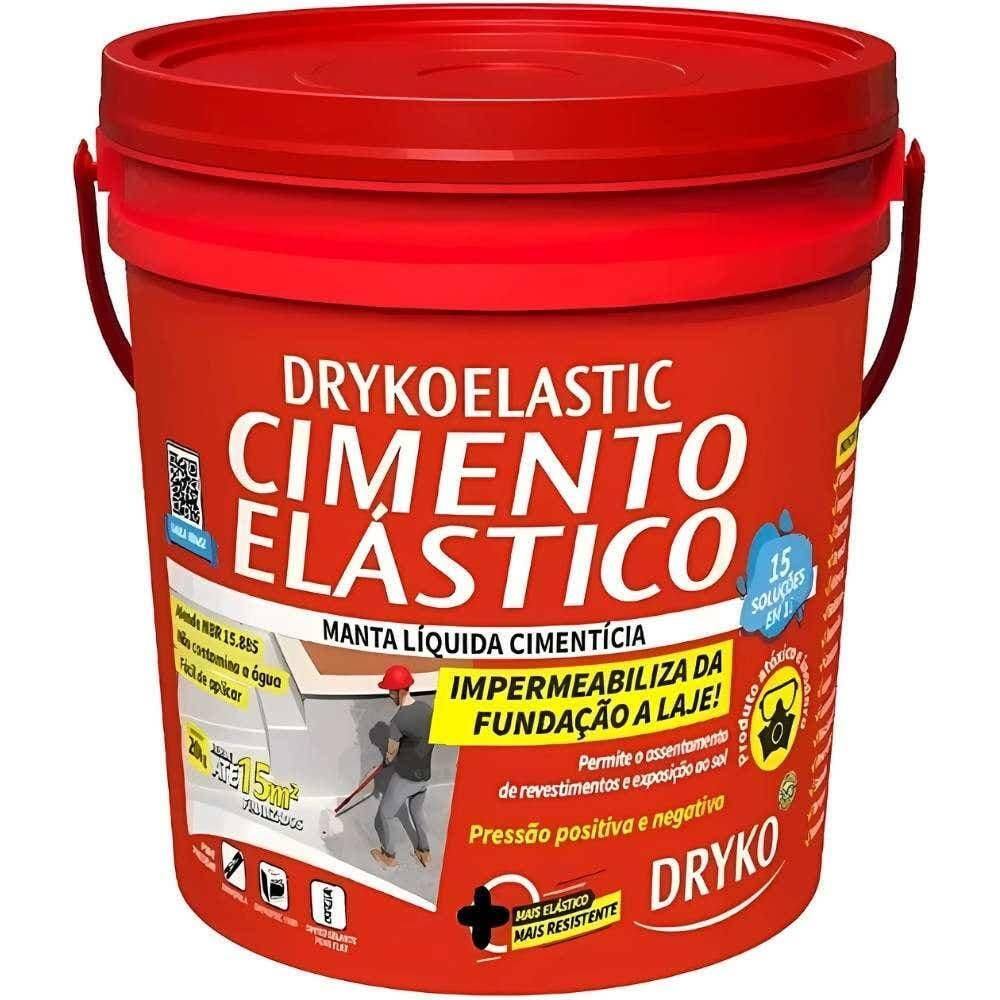 Manta Líquida Cimentícia Impermeabilizante 4 KG DRYKOELASTIC DRYKO