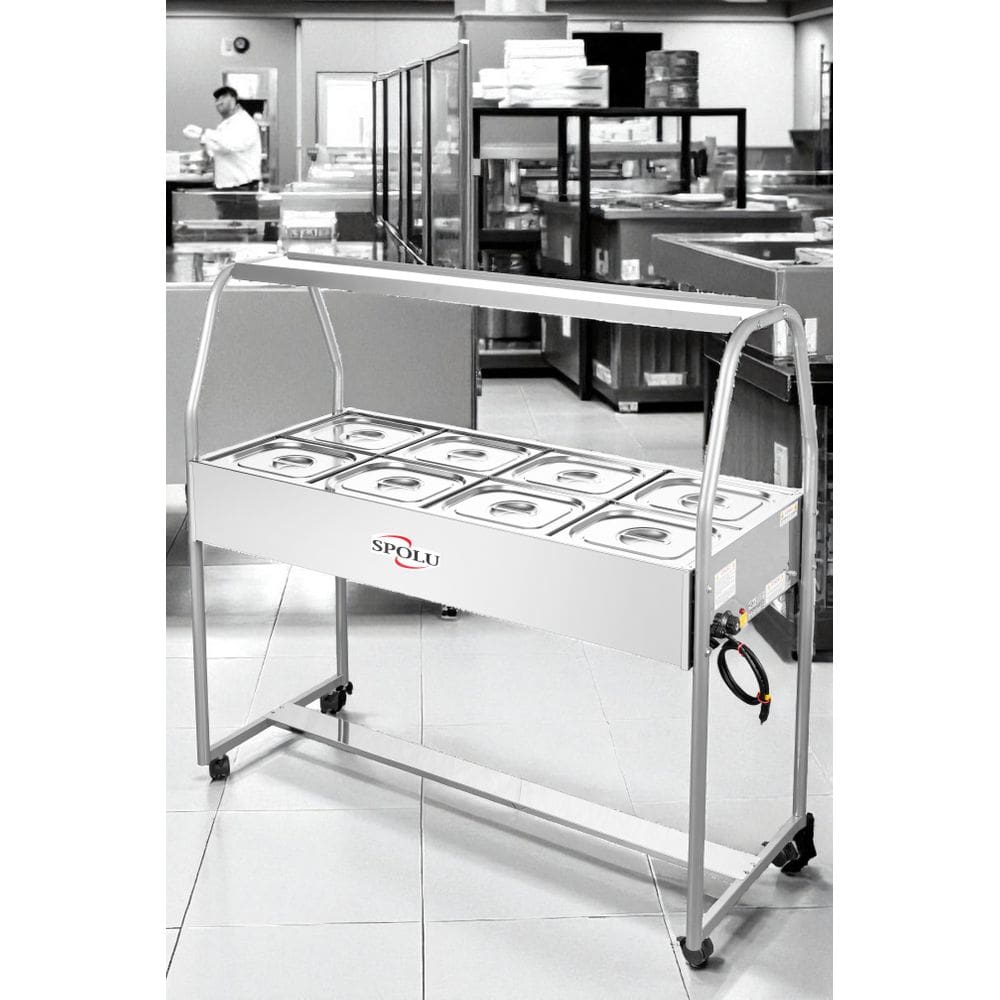 Buffet Térmico 8 Cubas de 6 Litros 220 Spolu
