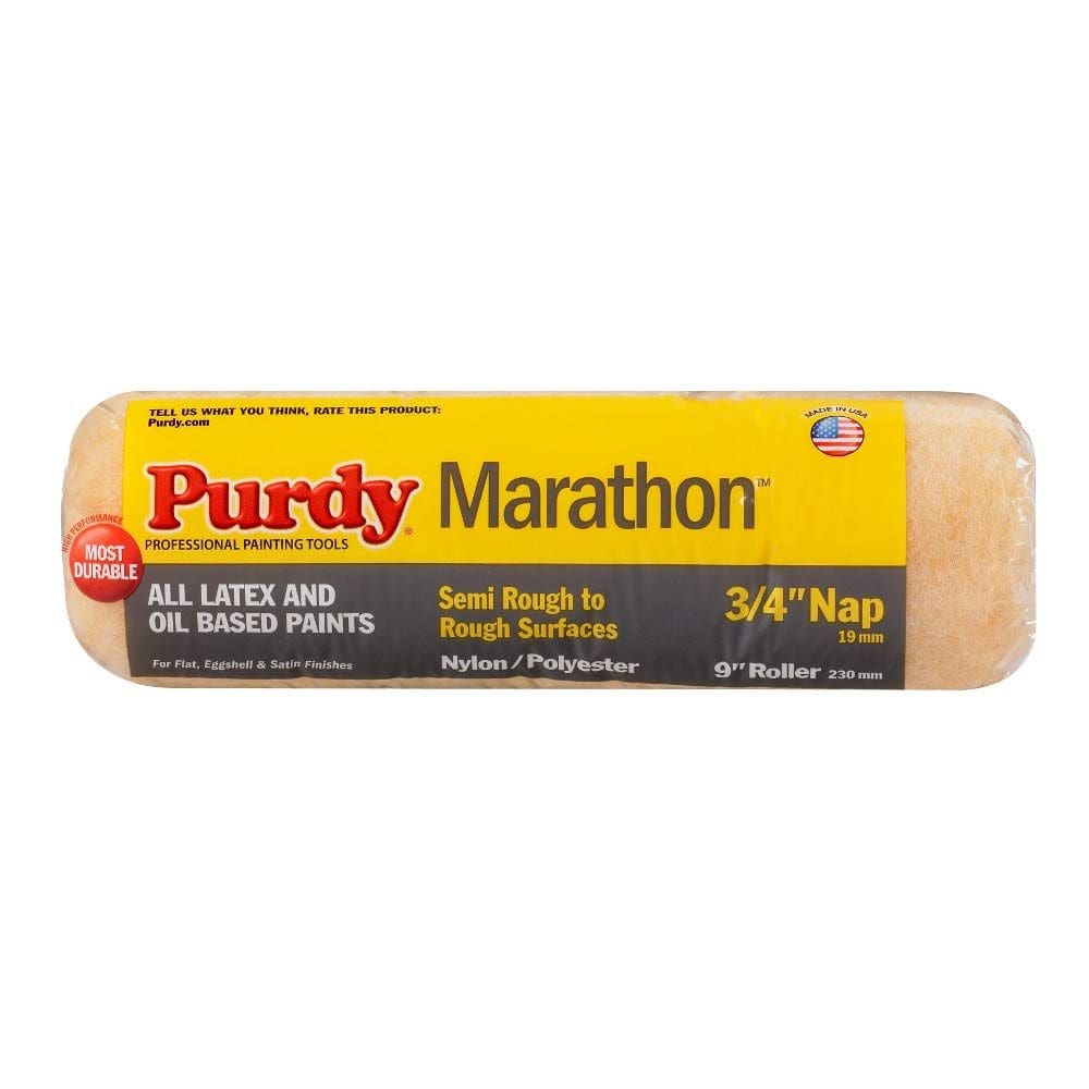Capa de rolo de pintura Purdy Marathon 23 cm 19 mm Nap White