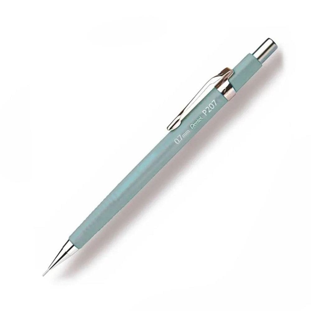 Lapiseira 0.7mm P207 Japonesas Asaguinezú Cinza - Pentel