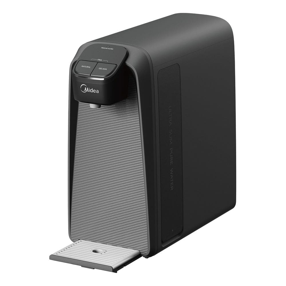 Purificador De Agua Midea Slimpure Cinza Gelada E Fria