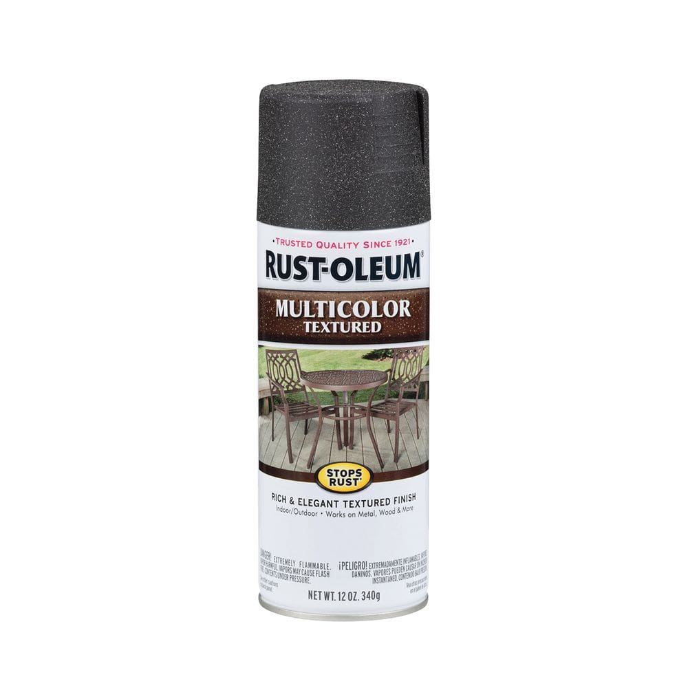 Tinta spray Rust-Oleum 340g de ferro envelhecido texturizado multicolorido