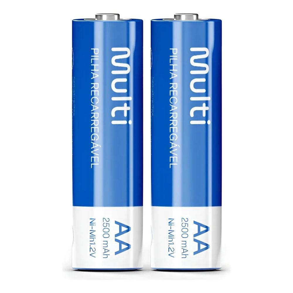 Pilhas Recarregaveis Aa (2500Mah) 2 Un Cb053