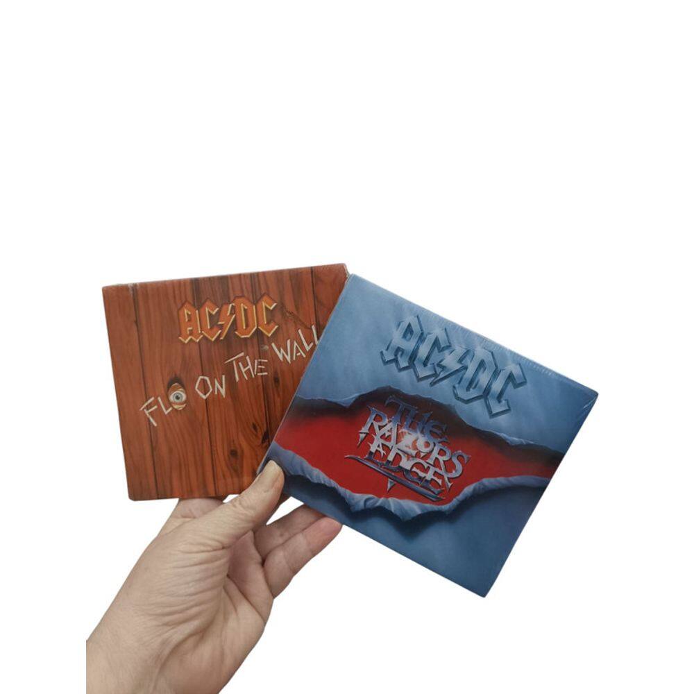 CD AC/DC – Fly On The Wall / The Razors Edge 2cds (Digipack)