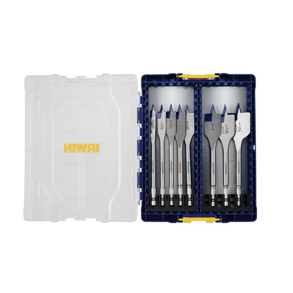 Conjunto de brocas IRWIN Speedbor Max, 8 peças para madeira