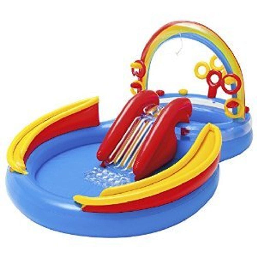 Piscina aquática inflável Intex Rainbow Ring