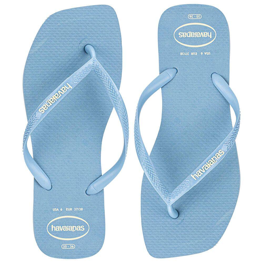 Chinelo Feminino Slim Square Logo Pop Pup Havaianas 4148959