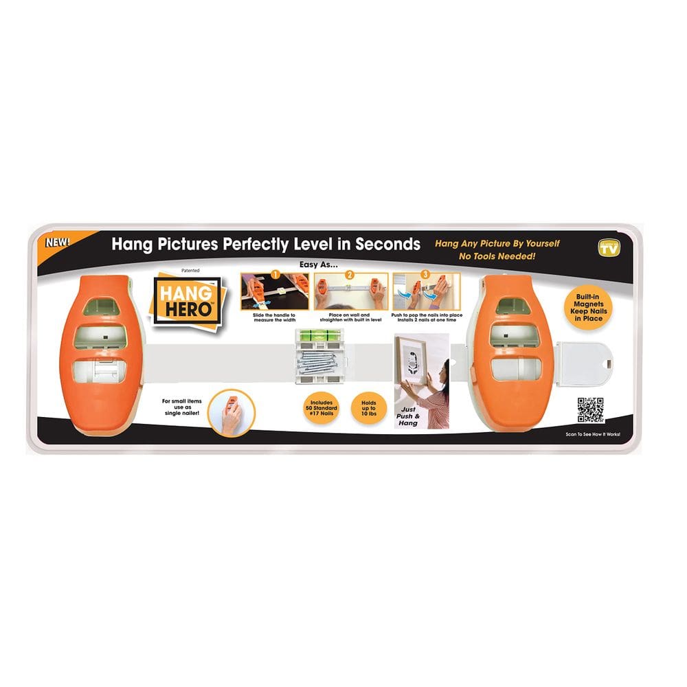 Picture Hanger Spark Innovators Hang Hero Level & Dual Nail