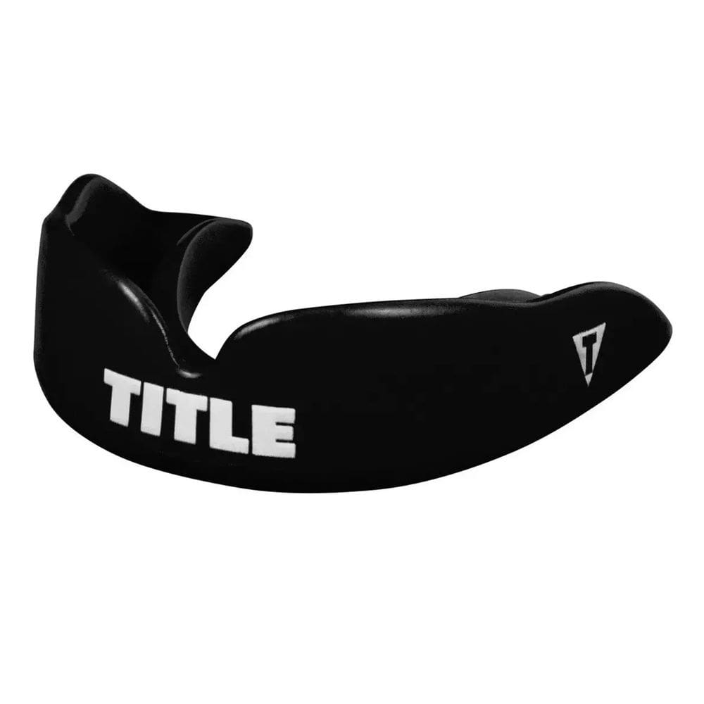 Protetor Bucal Super Shild X2 Title Boxing Preto + Estojo