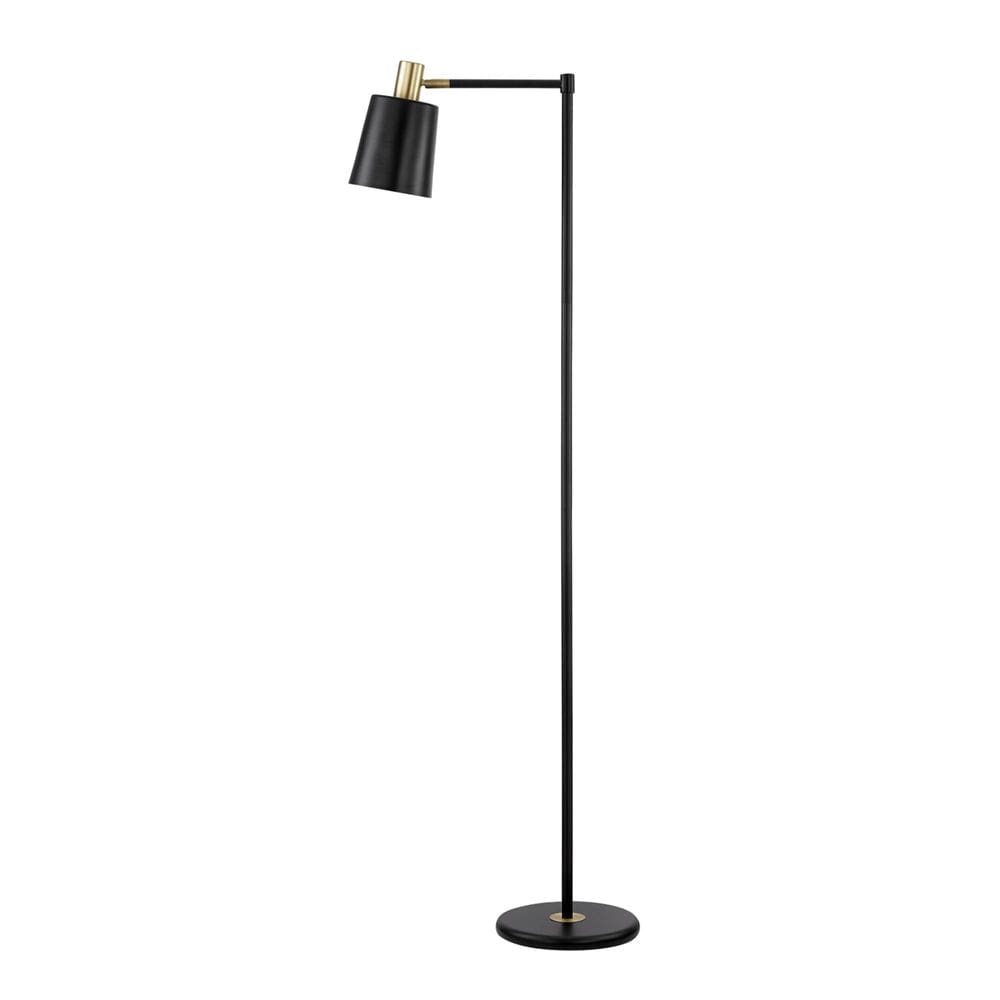 Lâmpada GLOBE 12916 Lex 152cm Preto Satinado Dourado