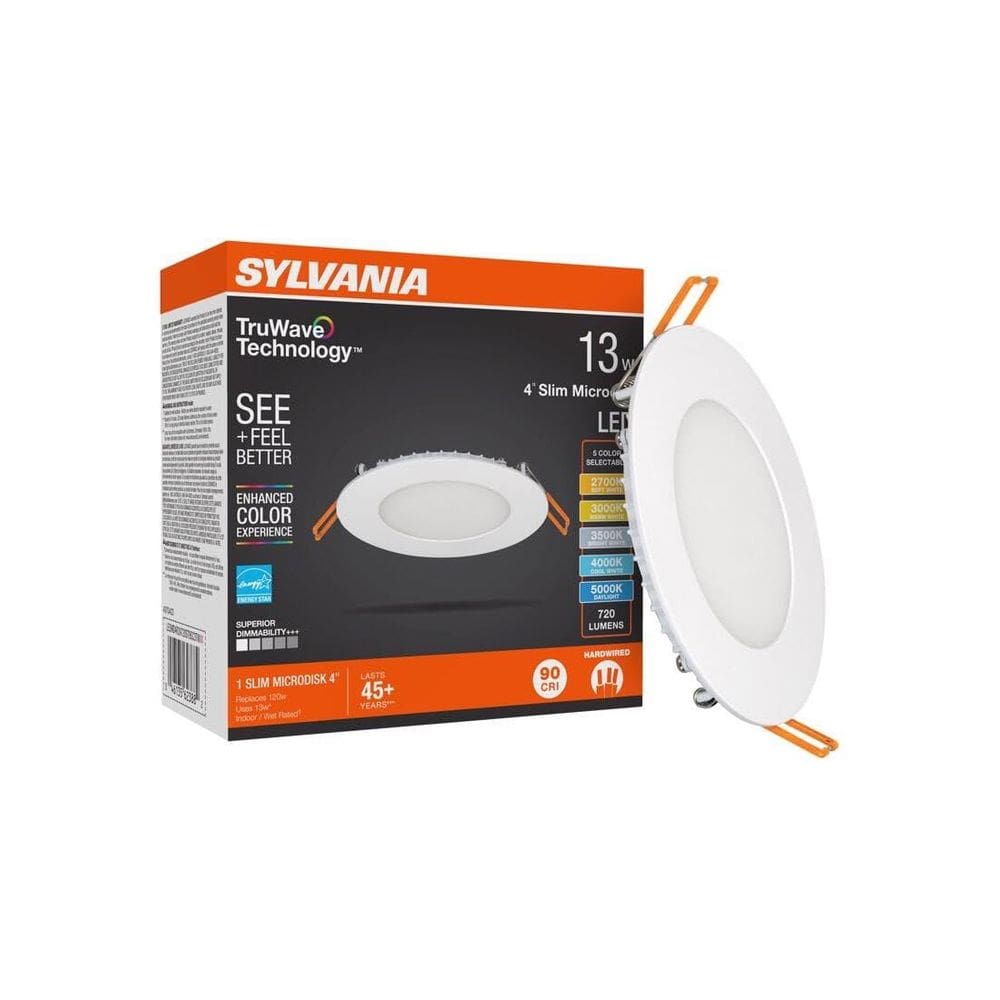 Luminária embutida LED SYLVANIA 3011750 13W TruWave Hardwired