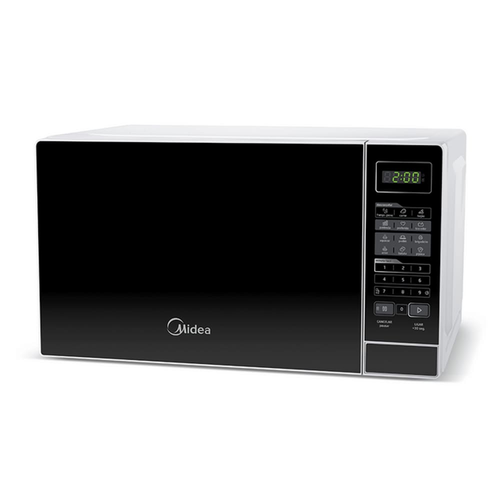 Micro-ondas Midea MRAS22 20L 220V 60Hz 700W Branco e Preto