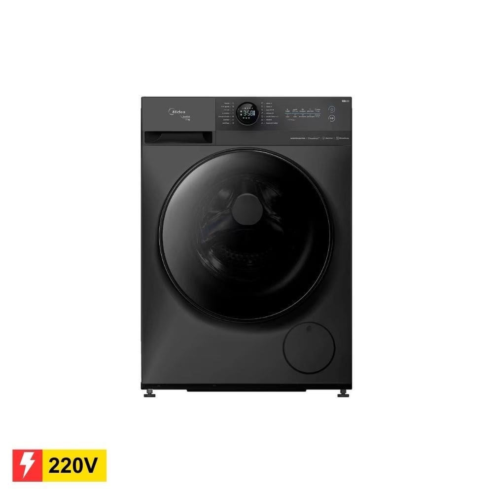 REEMBALADO: Lavadora de Roupas Midea HealthGuard Smart 11kg Titanium - 220V