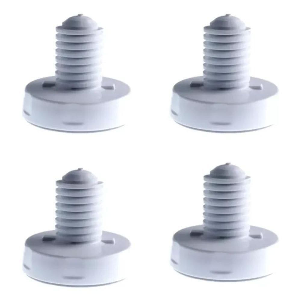 3X Kit 4 Pezinhos Nivelador Lavadora De Roupa-Electrolux